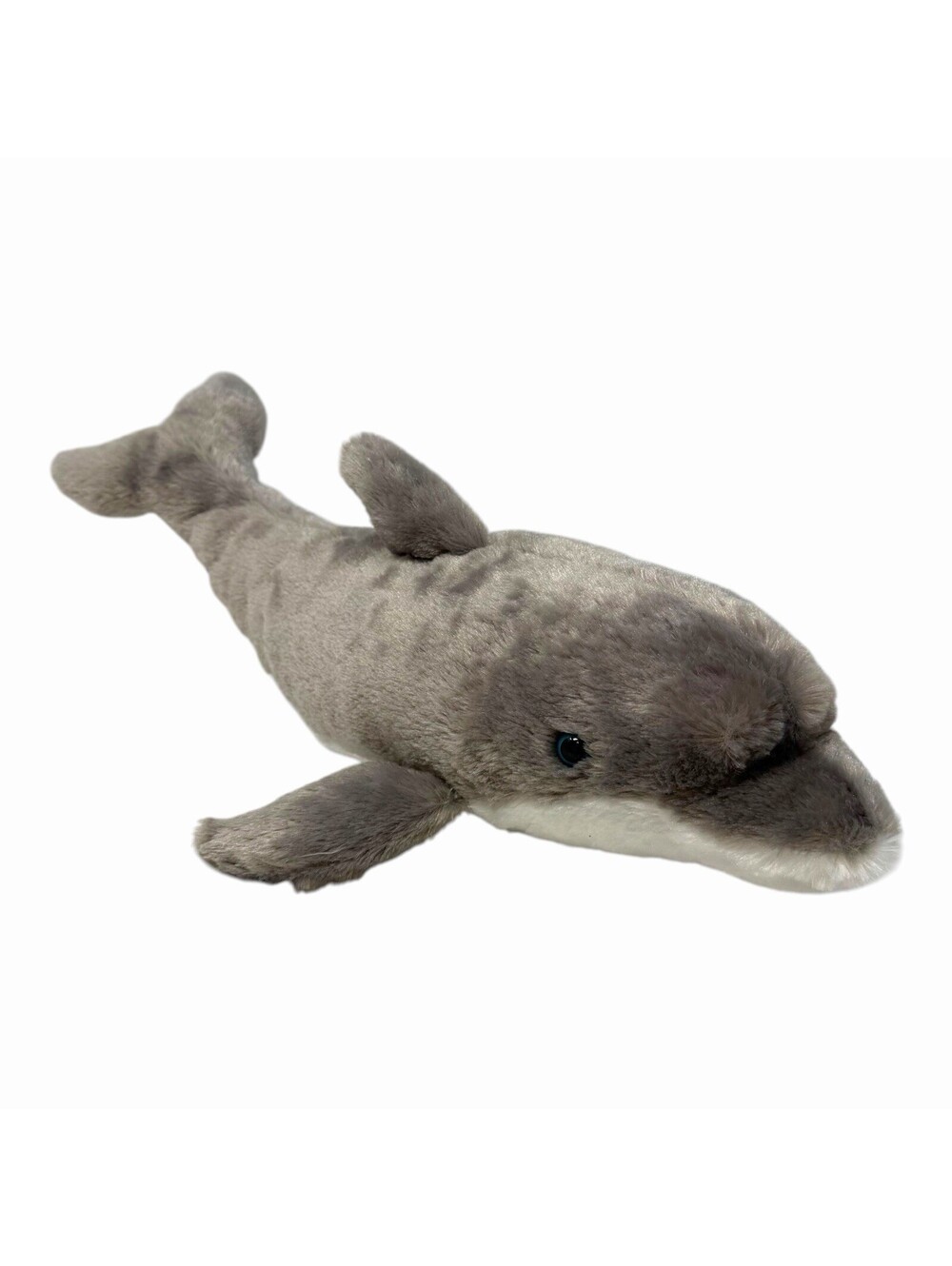 Wild Republic Dolphin Plush Stuffed Animal Grey Mottled Ocean Toy 12 Inch